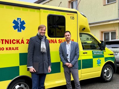 Ministr zdravotnictví navštívil ZZS Jihočeského kraje